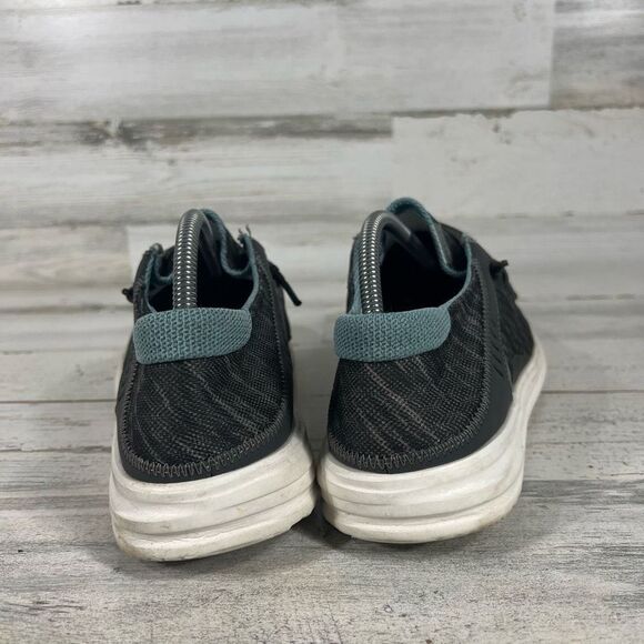 Hey Dude Wally Men's Frontier Lava Stone Slip On Shoes Black Size 9 US - Picture 3 of 8